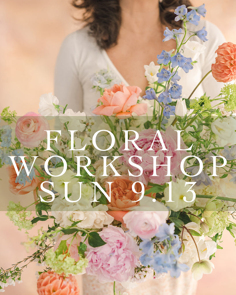 Floral Workshop SUN 9/13/2026