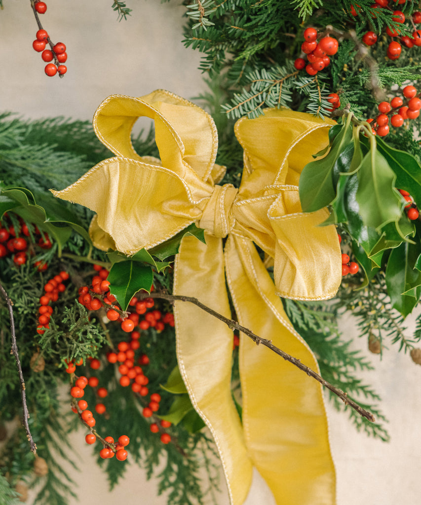 Greens and Berries Wreath